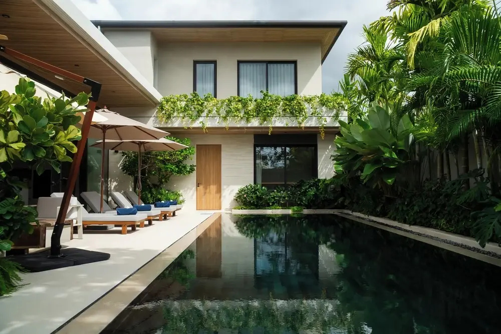 Villa with balcony