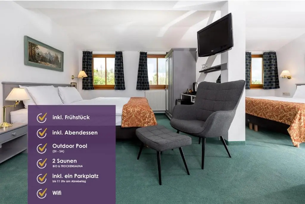 Parkhotel Steiger Hohnstein - Chambres