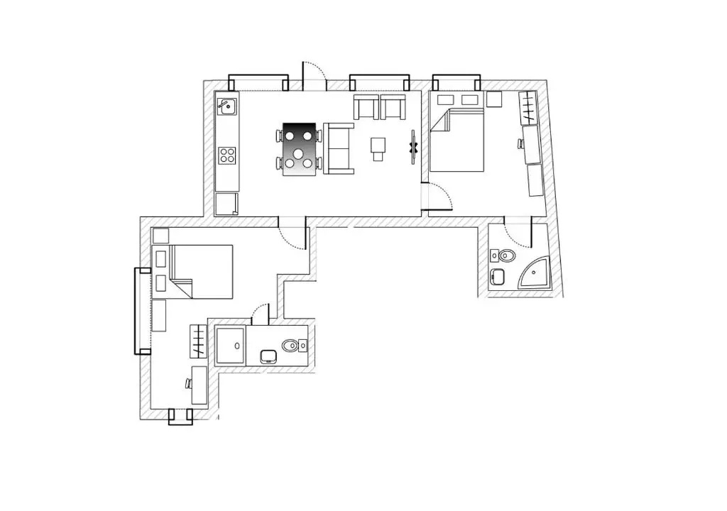 P & J Hotel - Chambres