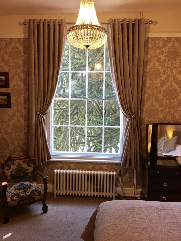 豪華三人房，帶有河景，單人床