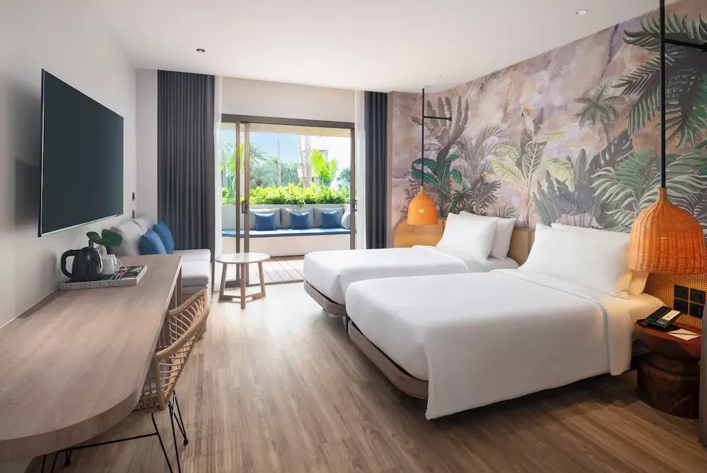Deluxe Double room with balcony (twin beds)