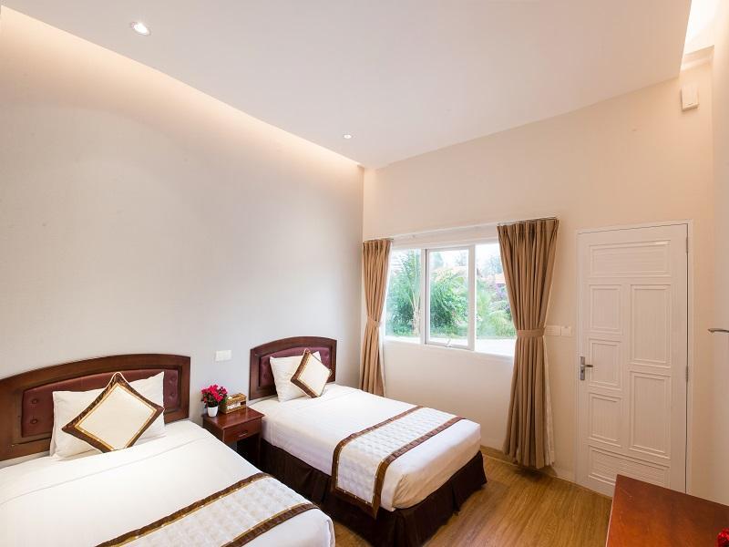 Двухместный номер Deluxe с видом на сад 2 отдельные кровати в Sky Star Beach Resort Phan Thiet