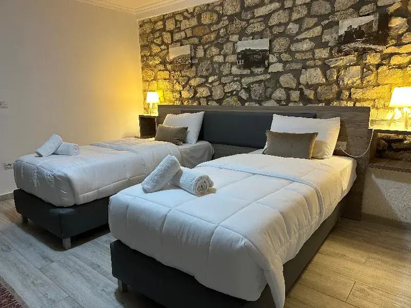 Standard Double room with balcony and with garden view (twin beds)