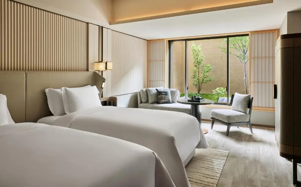 Premier Double room with garden view (twin beds)