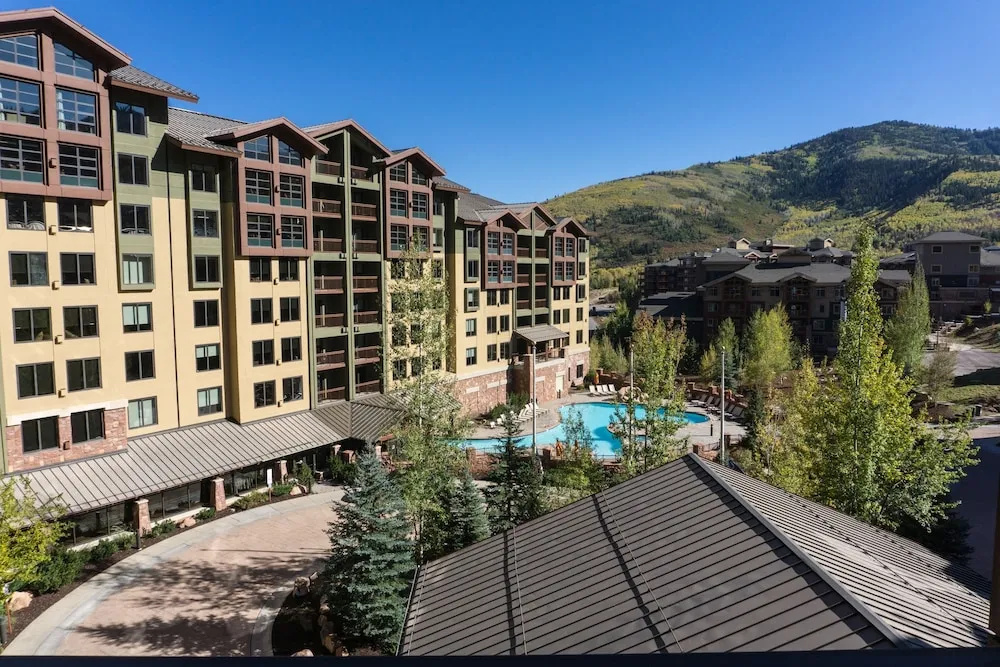 Prime Canyons Village ski in/out location by RedAwning