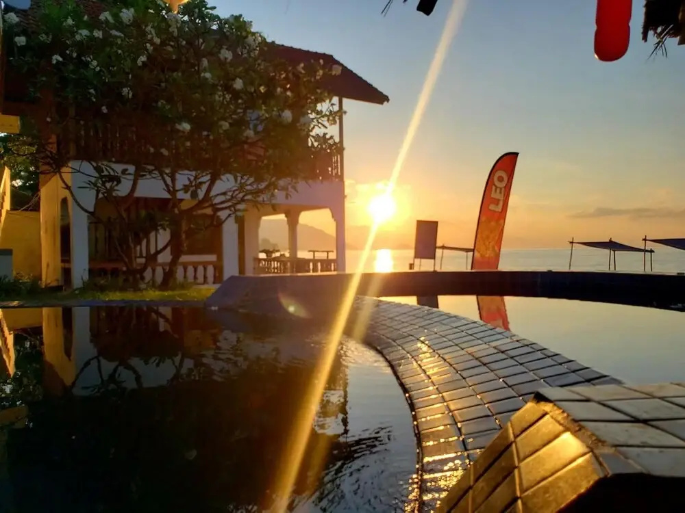 Asia Blue - Beach Hostel Hacienda - Budget Double Room