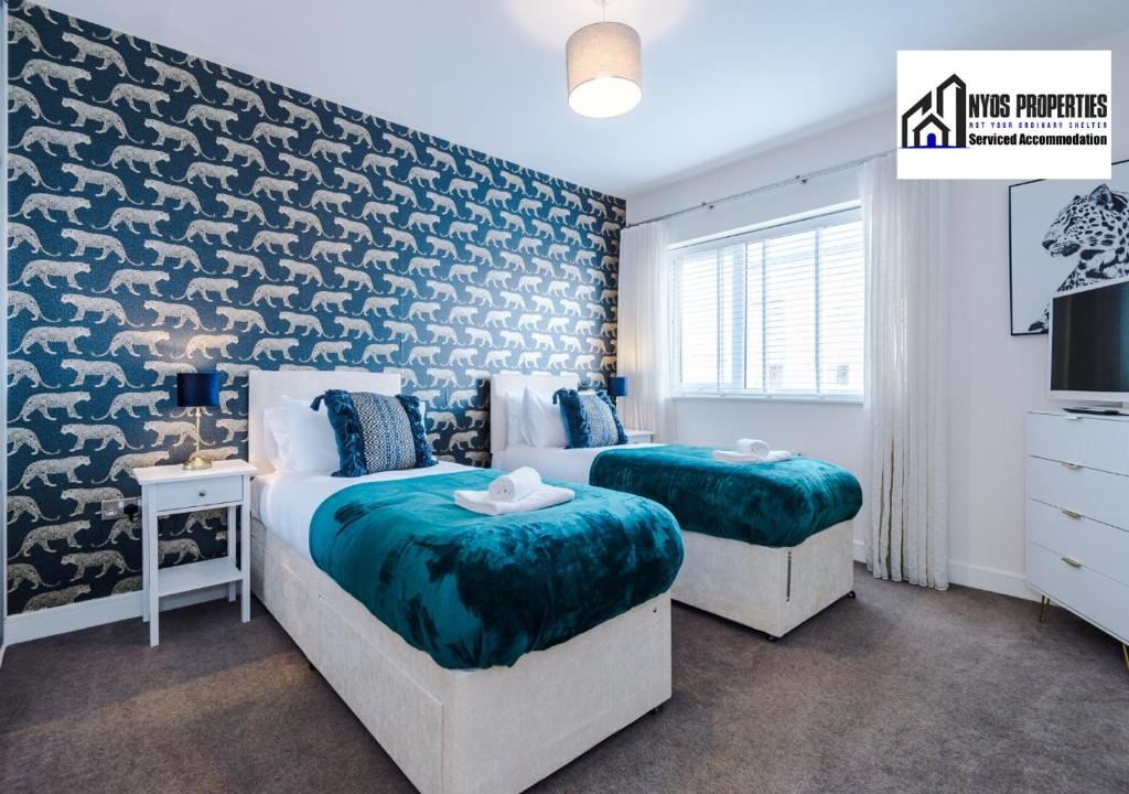 ✪3 Bed House✪Manchester✪MONTHLY STAY✪PARKING✪WIFI✪