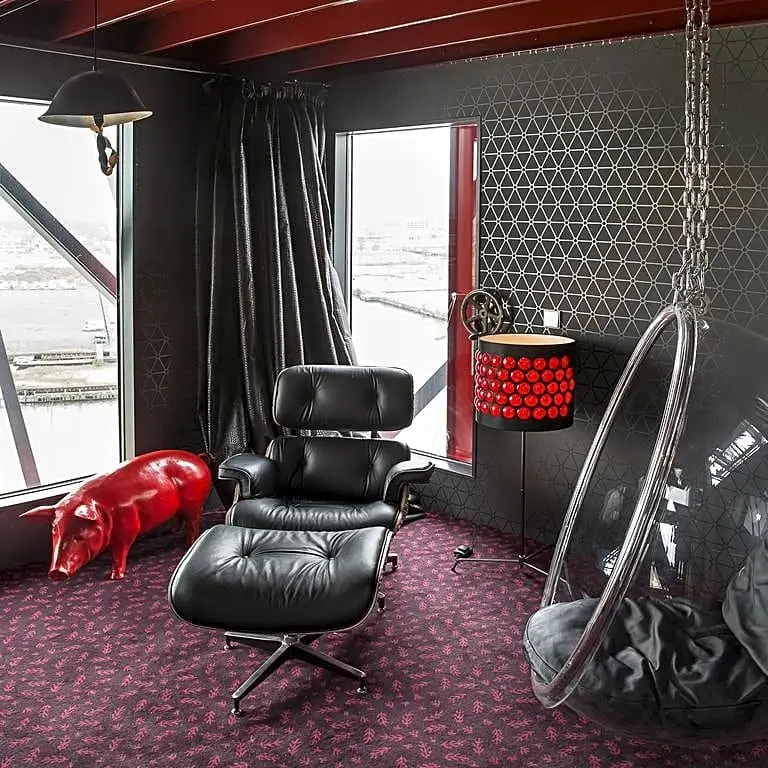 Crane Hotel Faralda Amsterdam - Chambres