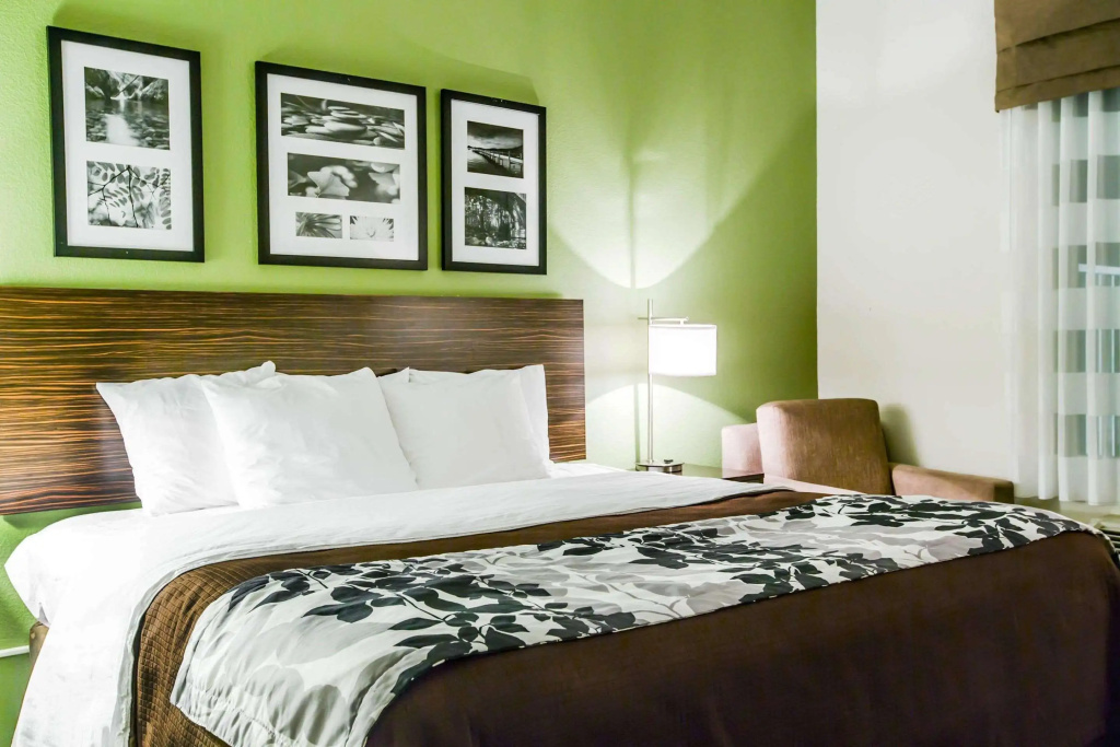 Sleep Inn & Suites Marion - Military Institute - Chambres