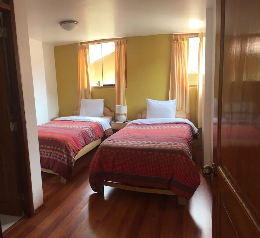 Standard Double room with balcony and with view twin beds