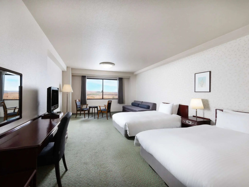 Classic Double room with mountain view (twin beds)