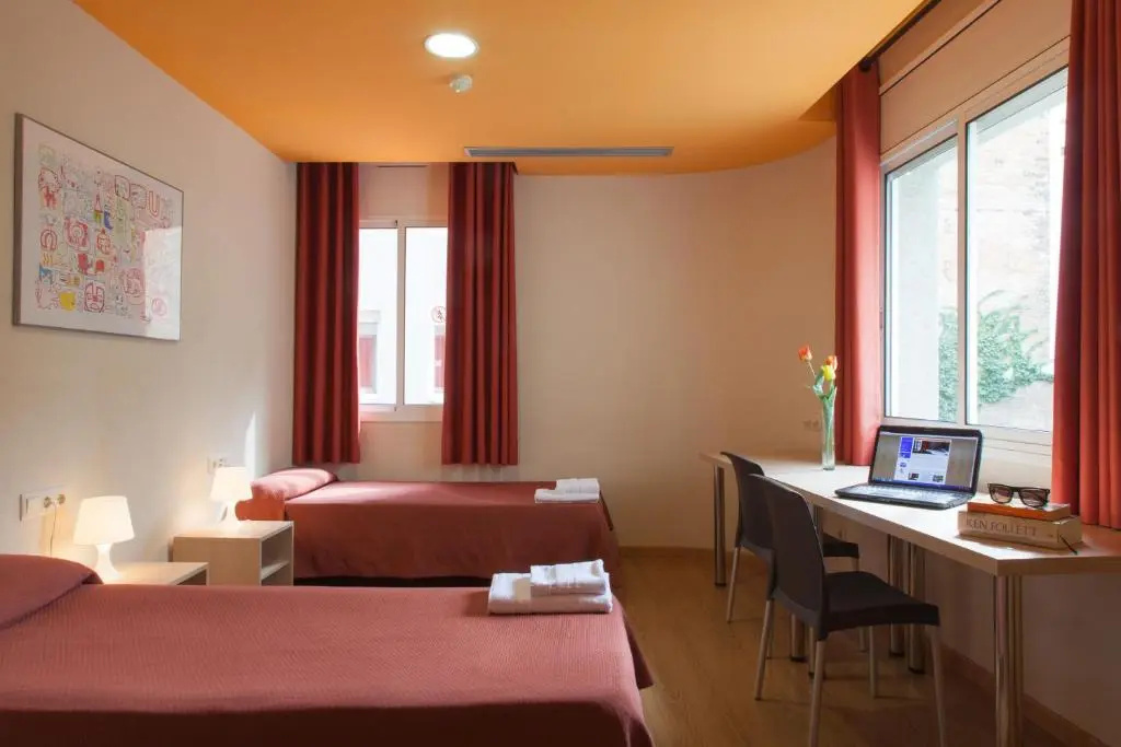 Residencia Erasmus Gracia - Chambres