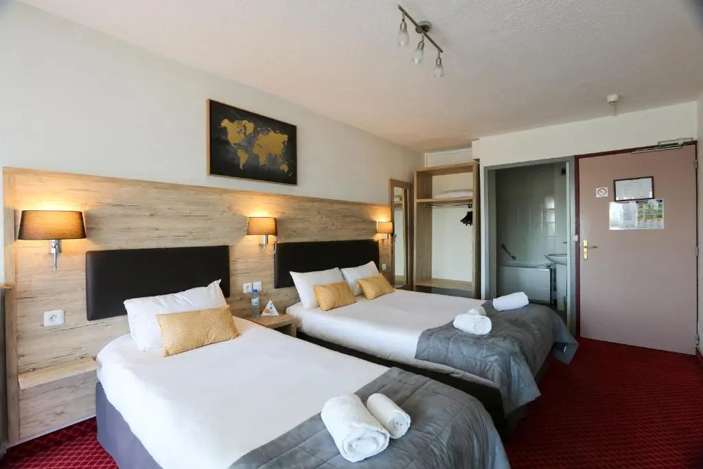 Brit Hotel Bleu Nuit - Chambres