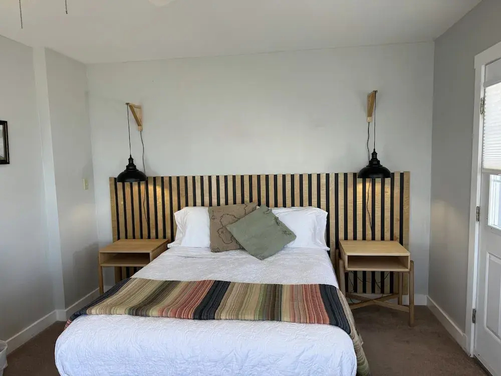 Standard Double room with balcony and with ocean view full double bed