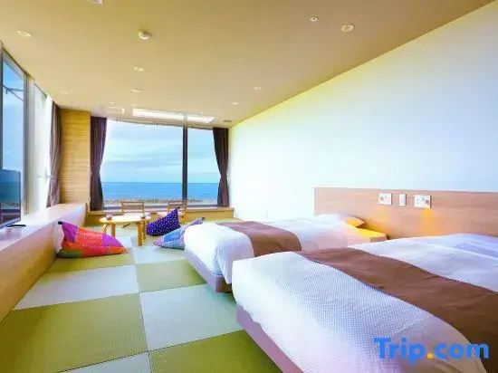 Superior Double room with ocean view (twin beds)