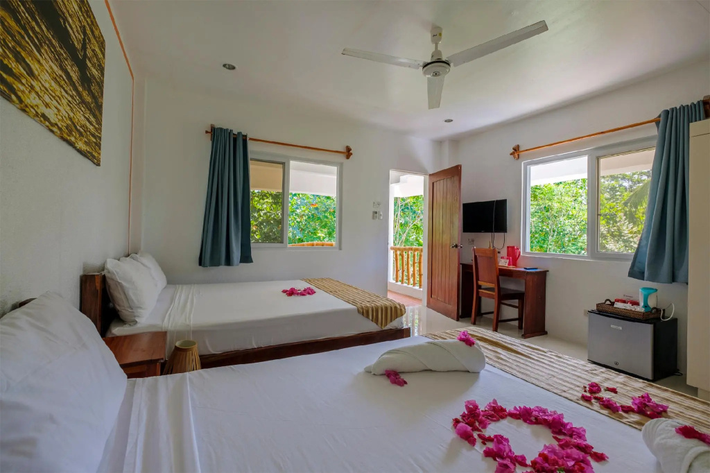 Evolution Dive and Beach Resort - Chambres