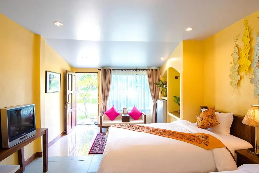E-outfitting Pai Resort - Chambres