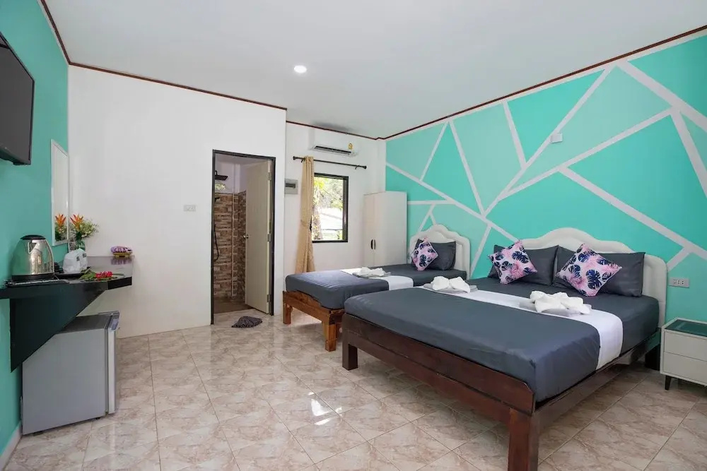 Family Bungalow with balcony