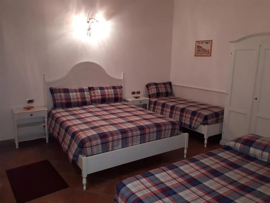 Standard Quadruple room with garden view