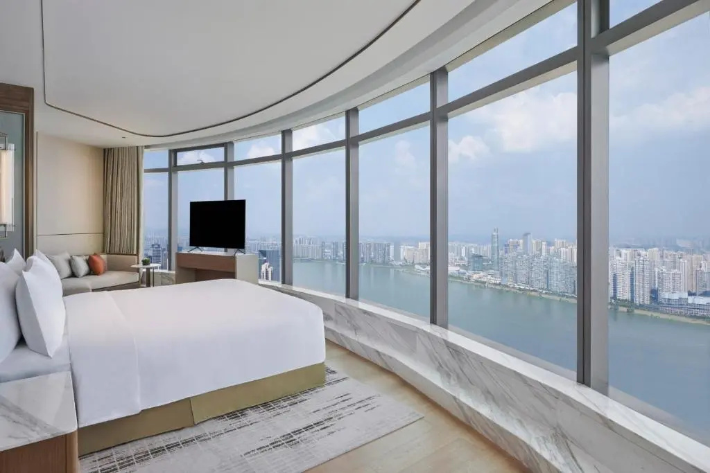 Premium Double room with river view (full double bed)