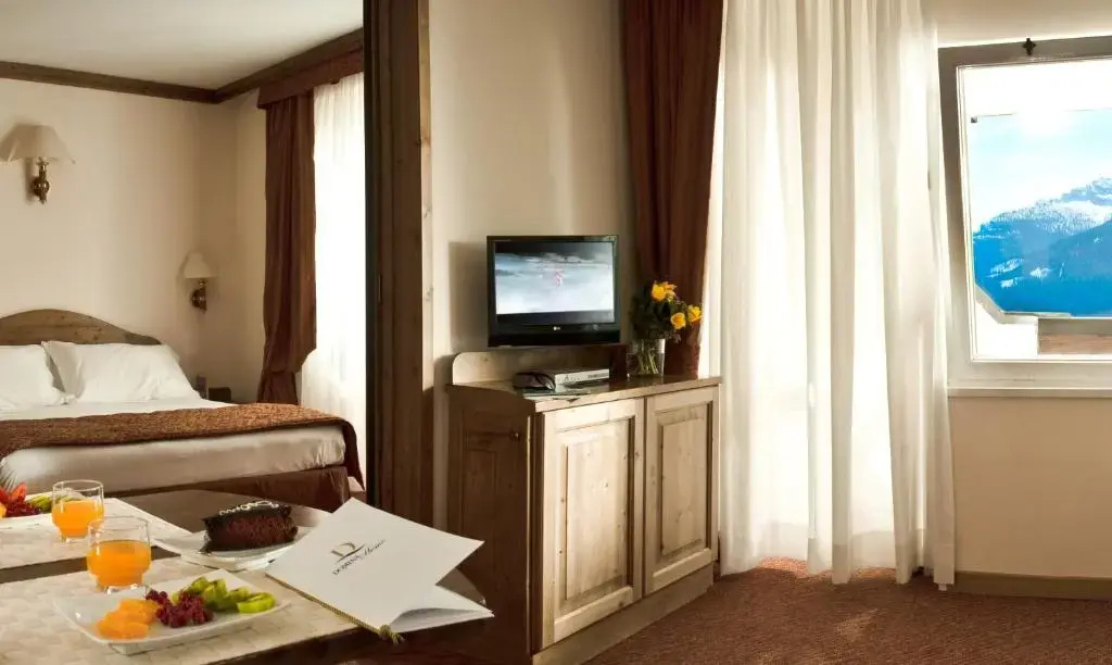Hotel Alaska Cortina - Chambres