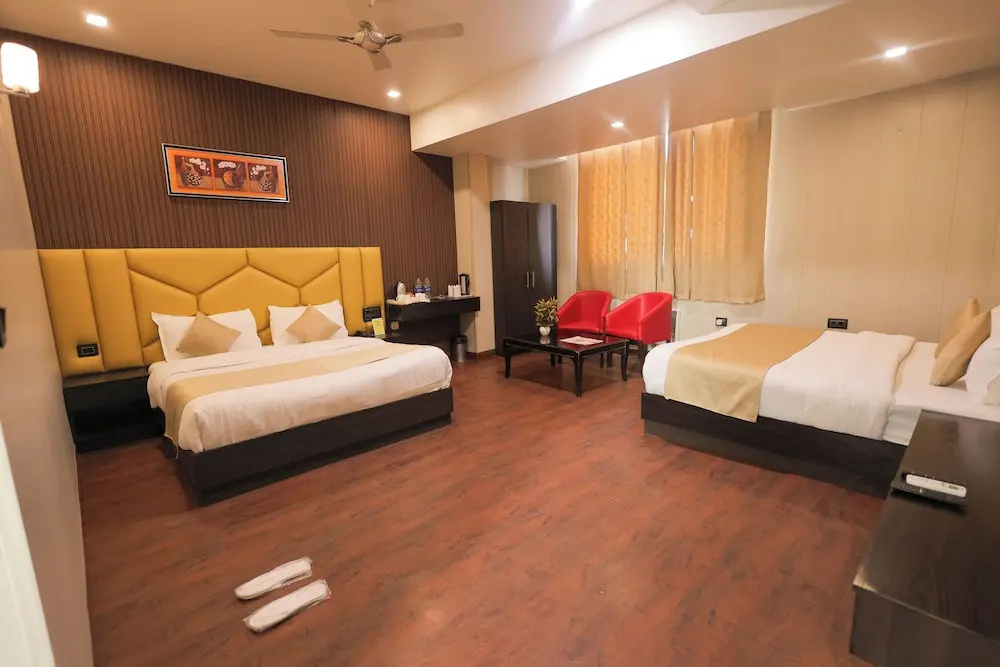 Hotel Krishnam - Chambres