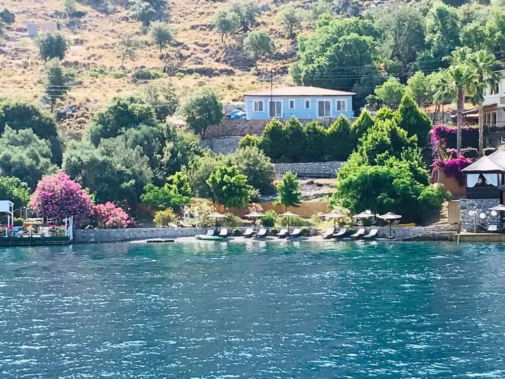 Flat With Island View in Adatepe Bozburun