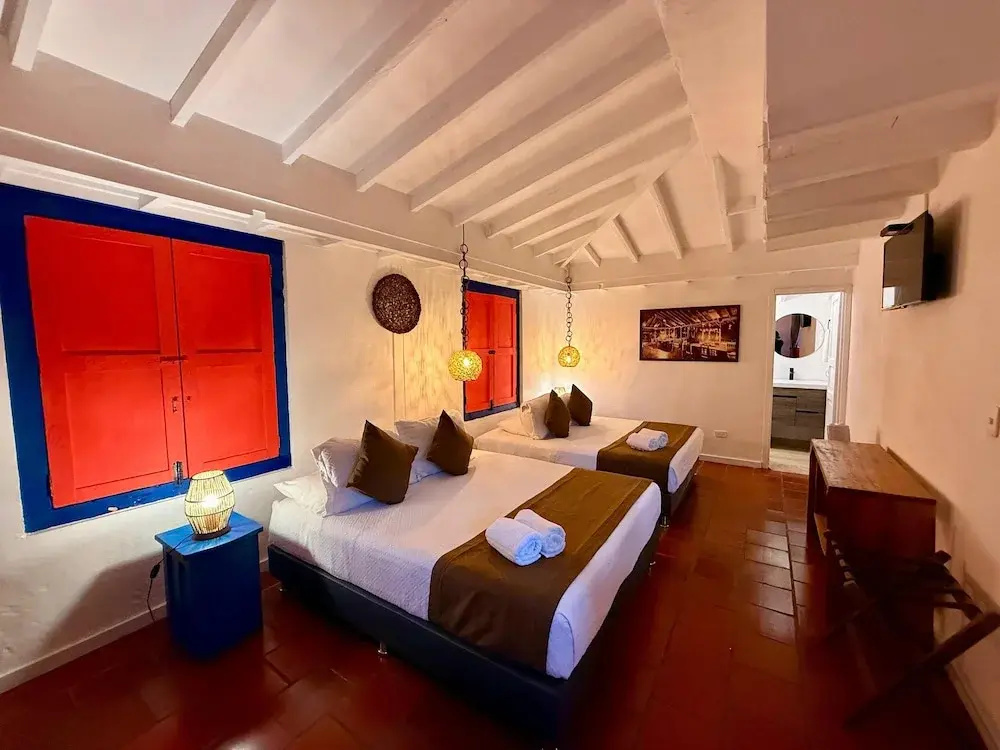Hacienda Hotel El Percal - Chambres