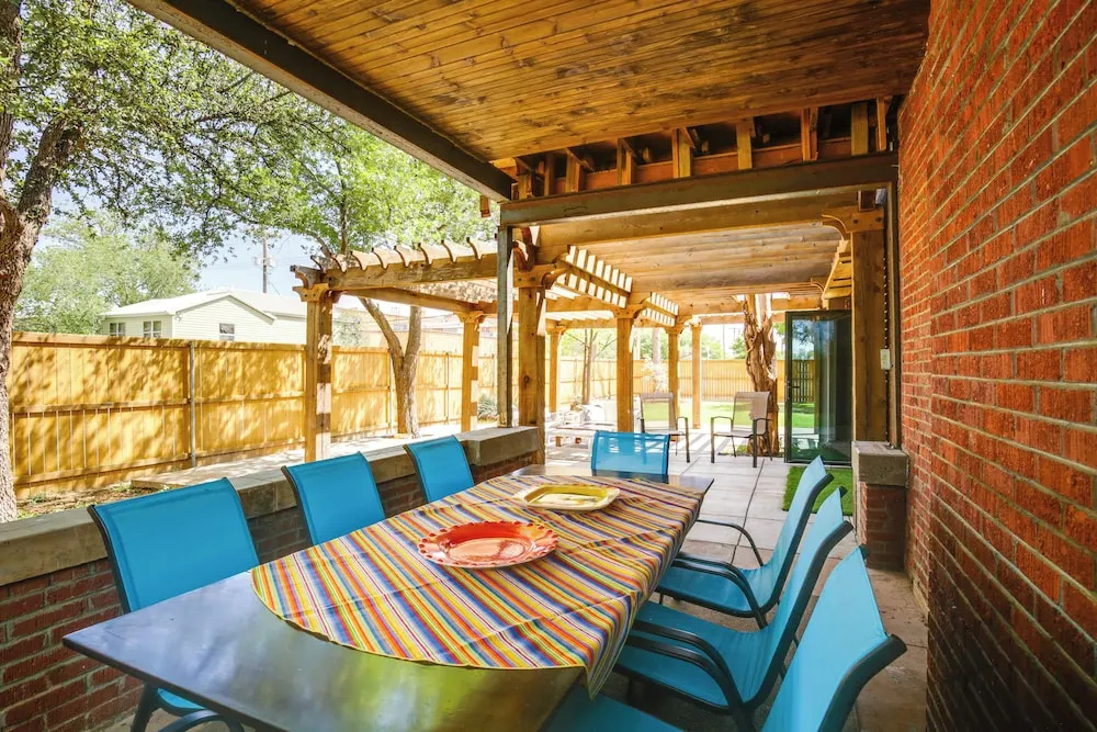 Fire Pit & Pergola! Renovated Brick Beauty By TTU