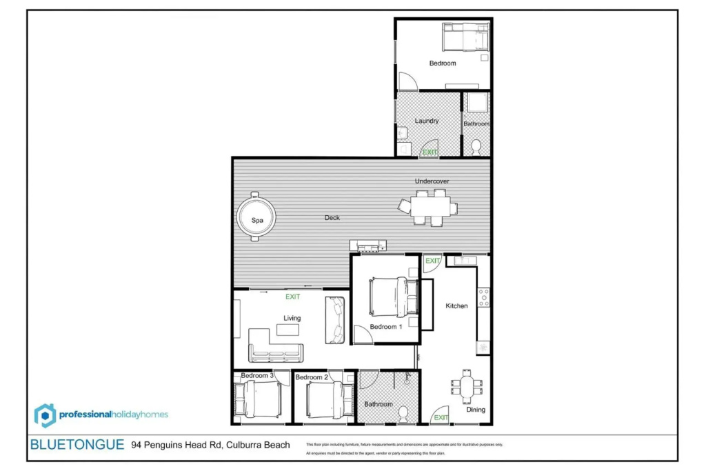 Bluetongue @ Culburra - Pet Friendly - 4 Mins to Beach