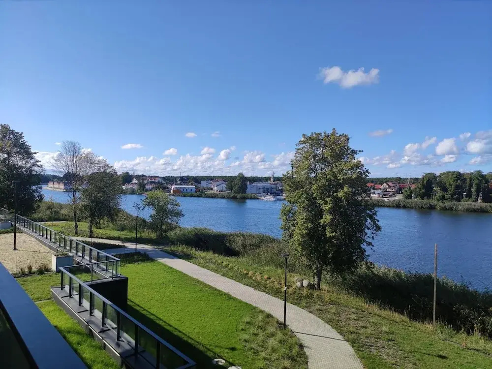 A Comfortable Apartment With a Swimming Pool and Sauna in Dziwnow for 4 People