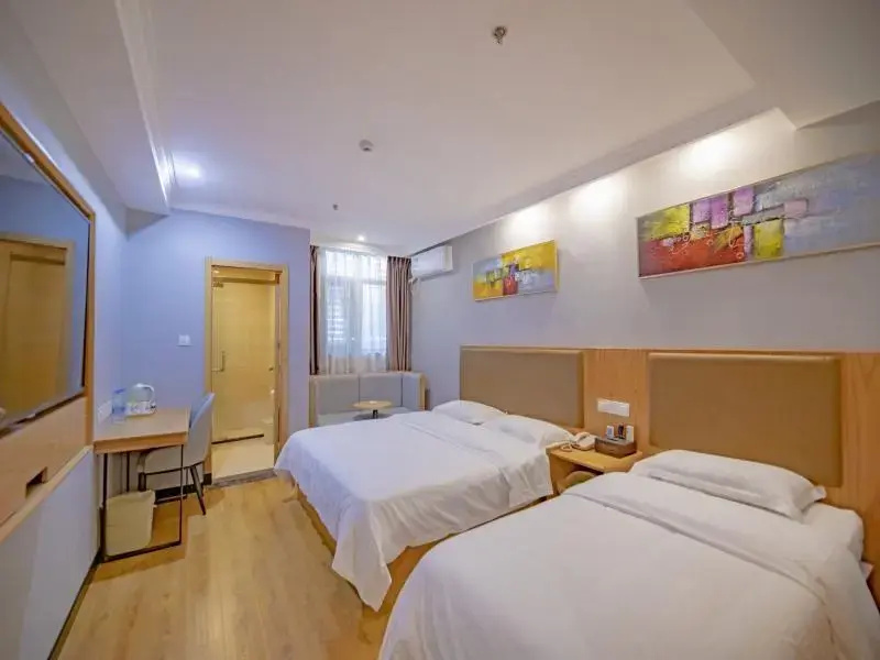 GreenTree Inn Anhui Fuyang Railway Station W XianGYAng Road Business Hotel - Chambres