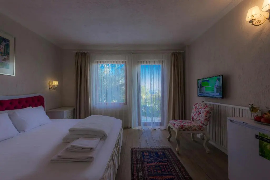 Deluxe Double room with garden view (full double bed)