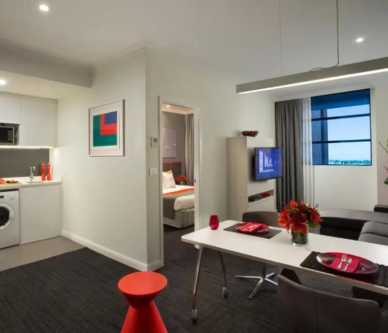 Citadines St Georges Terrace Perth - Chambres