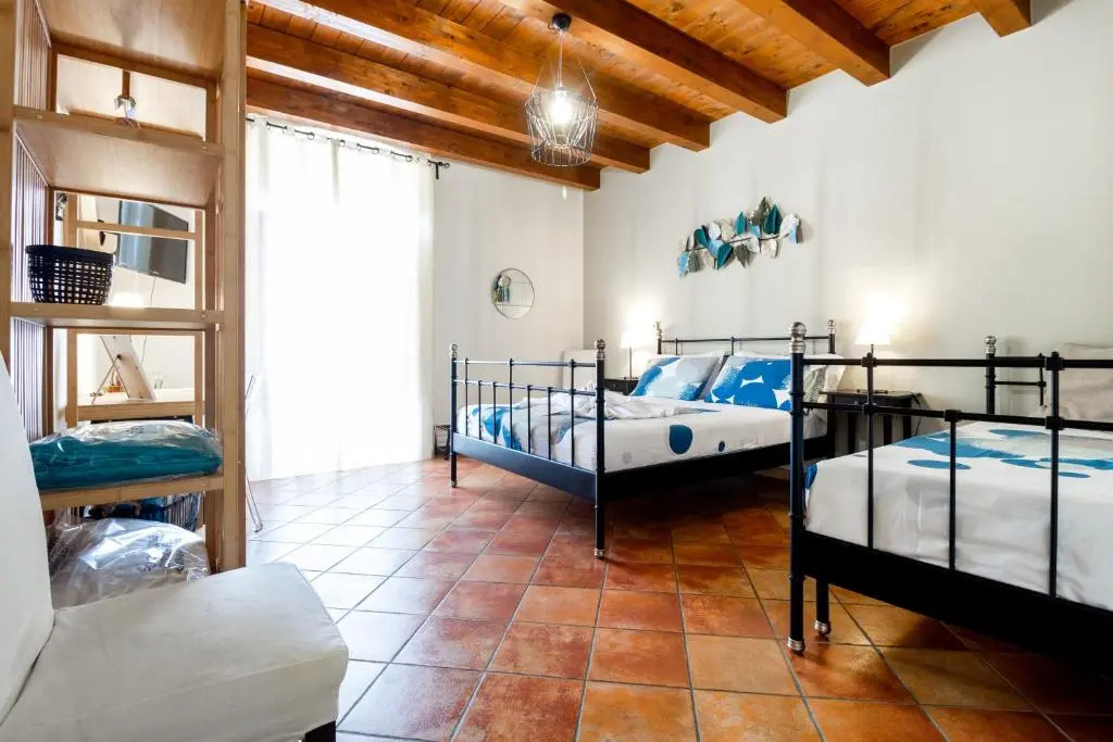 Standard Quadruple room with balcony