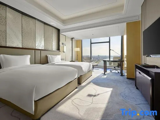 行政雙人房，視野客房，雙人床