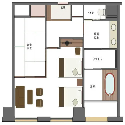 Oshuku Onsen Hotel Mori no Kaze Oshuku
