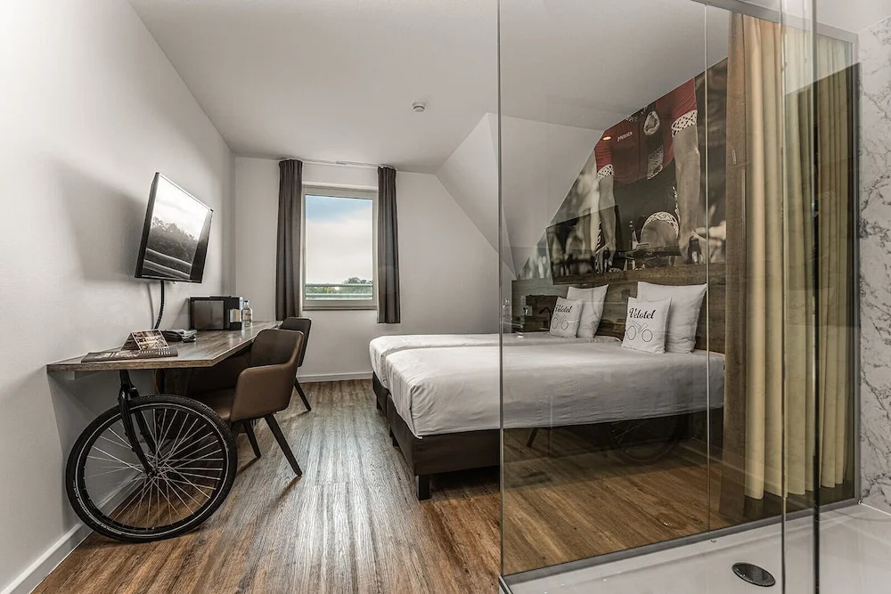 Velotel Brugge - Chambres