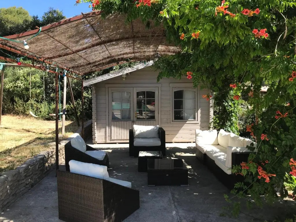 Agréable partie de maison avec piscine en plein cœur du Luberon (Vaucluse), pour 4/6 personnes. LS2-356 INFIERMA