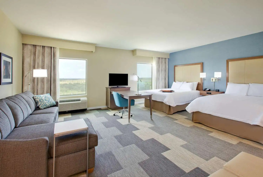 Hampton Inn Snyder TX - Chambres