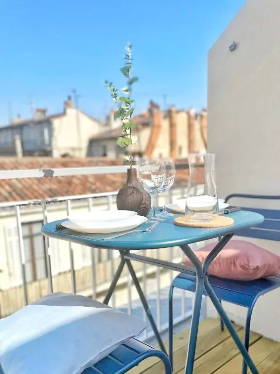Grand 2 chambres avec terrasse Parc Longchamp