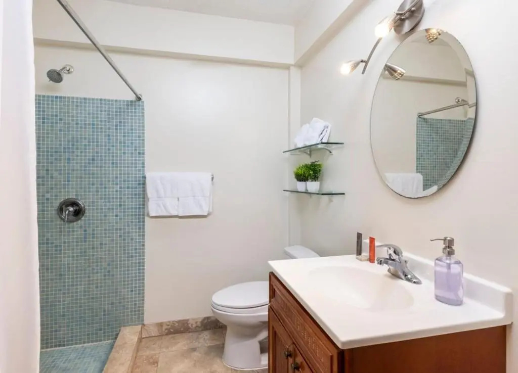 Suite with partial ocean view