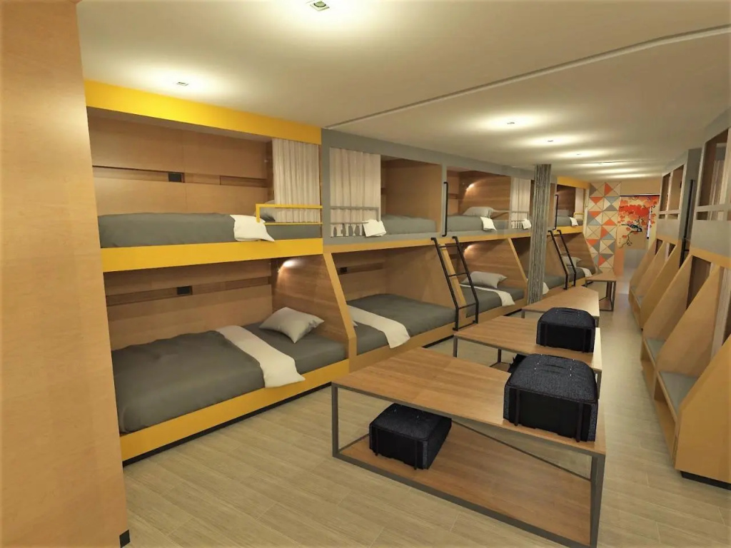 Bed in Dorm