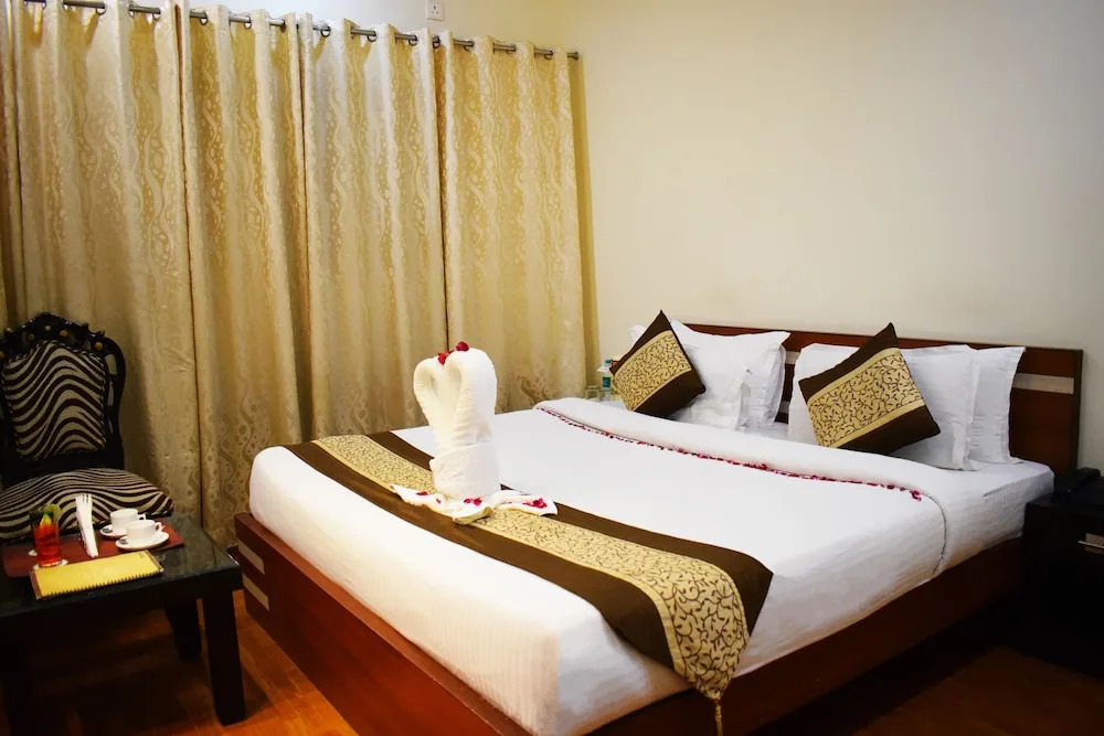 Двухместный номер Standard с красивым видом из окна двуспальная кровать в Green View by Green Tree Hotels