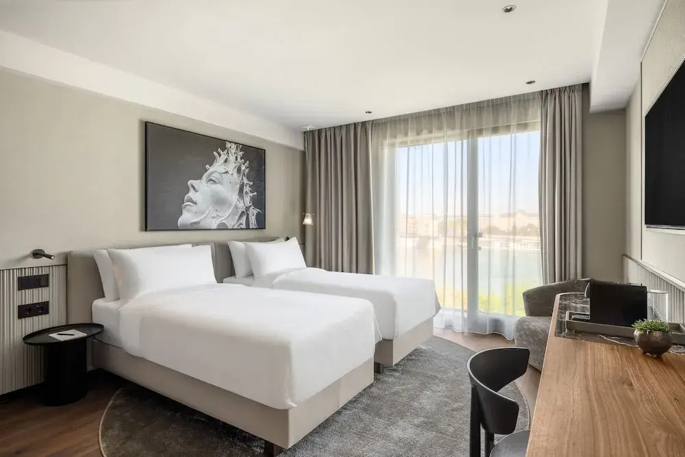 Standard Double room with city view (full double bed)