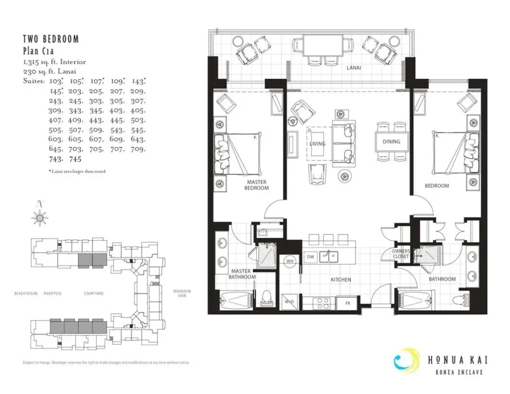 Honua Kai 4 Free Cars KBM Resorts Front Alii Suite 4 Units, 8 Bedrooms HK Ml-3164