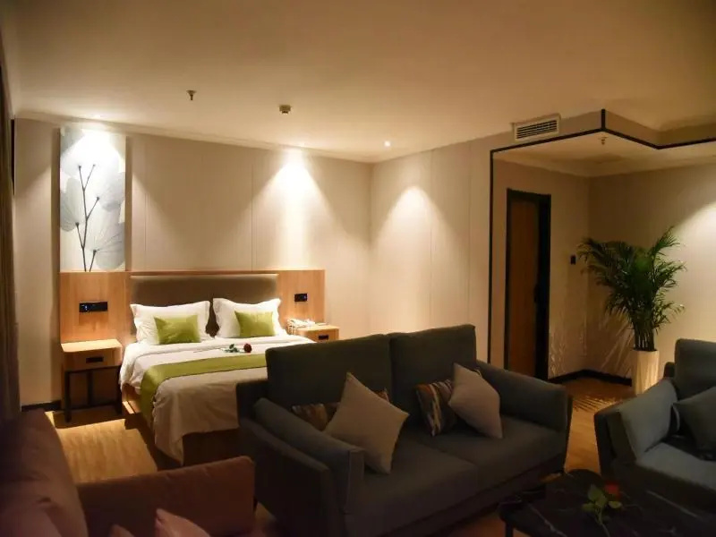 GreenTree Inn Jining Jinxiang Jinmanke Avenue Express Hotel - Chambres