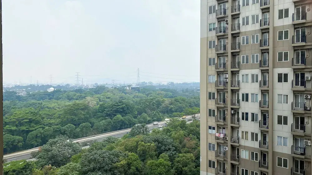 Minimalist and Restful 2BR at Podomoro Golf View Apartment