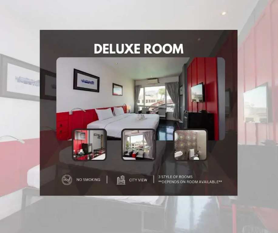 Двухместный номер Deluxe двуспальная кровать в Riverview Residence