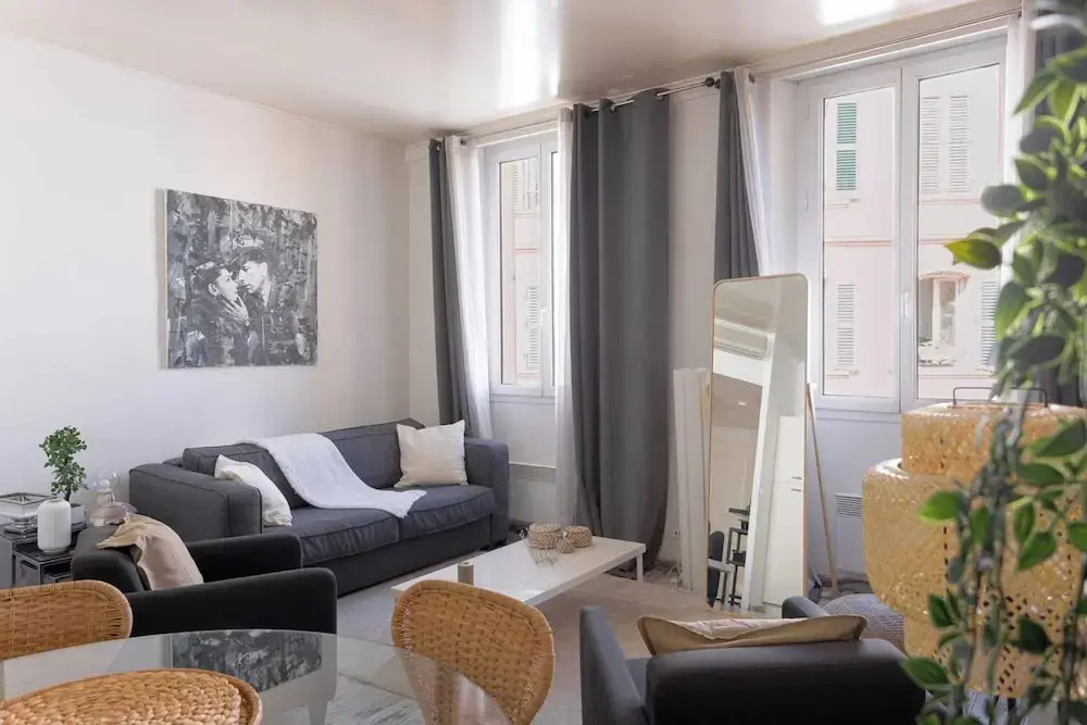 Elegant Flat in Cannes 2br-4p